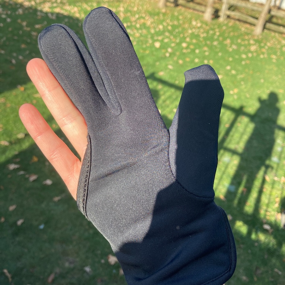 Heat protector glove - 3 fingers